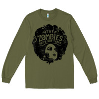 Army Green the zombies   she's not there t shirt Long Sleeve Tee - PixelWave