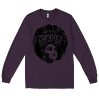 Plum the zombies   she's not there t shirt Long Sleeve Tee - PixelWave