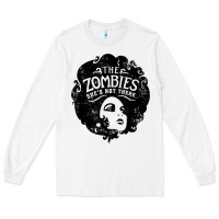 White the zombies   she's not there t shirt Long Sleeve Tee - PixelWave