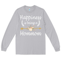 Moon Dust happiness is being a mommom  cute mothers day gifts Long Sleeve Tee - PixelWave