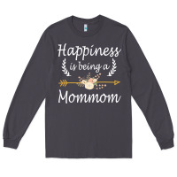 Smoke happiness is being a mommom  cute mothers day gifts Long Sleeve Tee - PixelWave