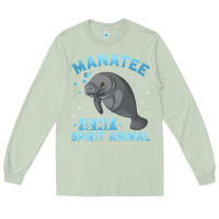 Matcha manatee gifts Long Sleeve Tee - PixelWave