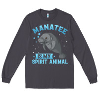 Smoke manatee gifts Long Sleeve Tee - PixelWave