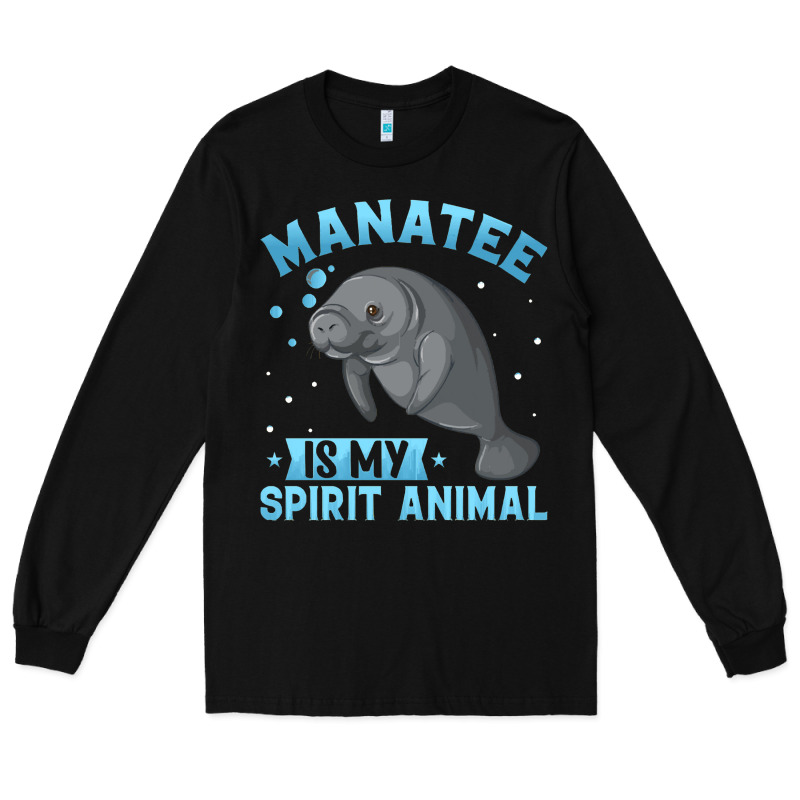 Manatee Gifts Long Sleeve Tee by PixelWave | Teevron