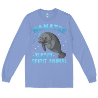 Colony Blue manatee gifts Long Sleeve Tee - PixelWave