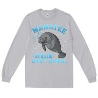 Moon Dust manatee gifts Long Sleeve Tee - PixelWave