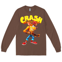 Chestnut crash bandicoot Long Sleeve Tee - PixelWave