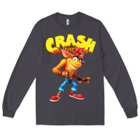 Smoke crash bandicoot Long Sleeve Tee - PixelWave