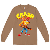 Toasted Coconut crash bandicoot Long Sleeve Tee - PixelWave