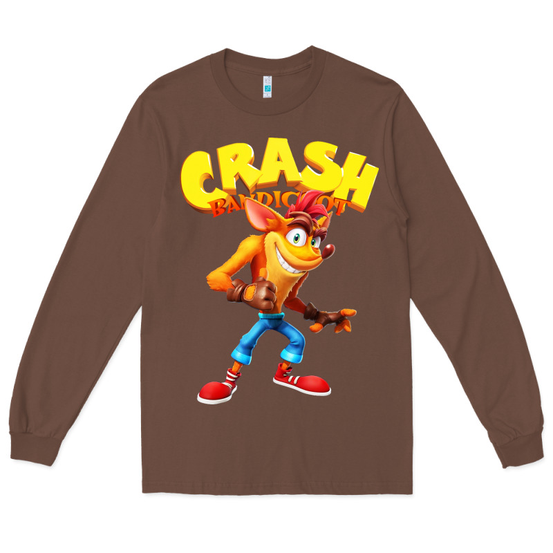 Crash Bandicoot Long Sleeve Tee by PixelWave | Teevron