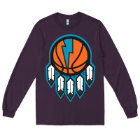 Plum OKC Thunder Dreamcatcher 1 Long Sleeve Tee - PixelWave