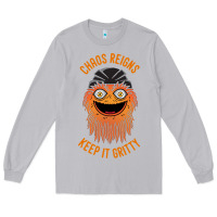 Moon Dust chaos reigns keep it gritty Long Sleeve Tee - PixelWave