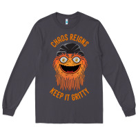 Smoke chaos reigns keep it gritty Long Sleeve Tee - PixelWave