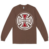 Chestnut independent company cross skateboard Long Sleeve Tee - PixelWave