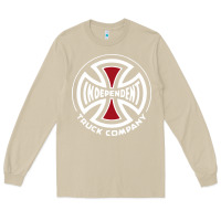 Mushroom independent company cross skateboard Long Sleeve Tee - PixelWave