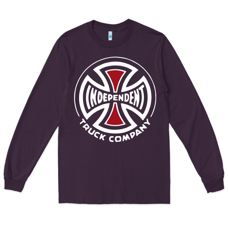 Independent Company Cross Skateboard Long Sleeve Tee by PixelWave | Teevron