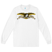 White anti hero skateboards Long Sleeve Tee - PixelWave