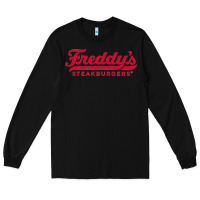 Black freddy's frozen custard & steakburgers Long Sleeve Tee - PixelWave