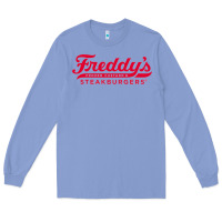 Colony Blue freddy's frozen custard & steakburgers Long Sleeve Tee - PixelWave