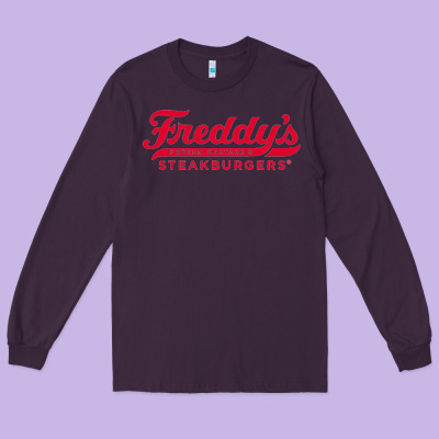 Freddy's Frozen Custard & Steakburgers Long Sleeve Tee Designed By Pixelwave
