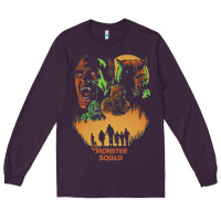 Plum The Monster Squad Long Sleeve Tee - PixelWave