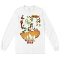 White The Monster Squad Long Sleeve Tee - PixelWave