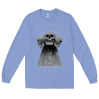 Colony Blue hunt showdown anniversary three of skulls black t shirt Long Sleeve Tee - PixelWave