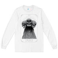 White hunt showdown anniversary three of skulls black t shirt Long Sleeve Tee - PixelWave