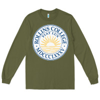 Army Green rollins college Long Sleeve Tee - PixelWave