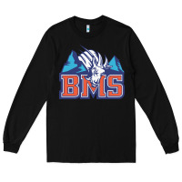 Black blue mountain state Long Sleeve Tee - PixelWave