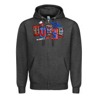 Charcoal Heather usa nurse Zipper Hoodie - RanaPortraitStore