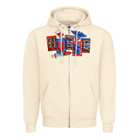 Sandshell usa nurse Zipper Hoodie - RanaPortraitStore