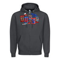 Smoke usa nurse Zipper Hoodie - RanaPortraitStore