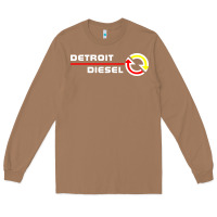 Toasted Coconut Detroit Diesel Long Sleeve Tee - PixelWave