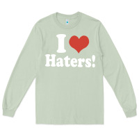 Matcha i love haters Long Sleeve Tee - PixelWave
