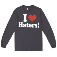 Smoke i love haters Long Sleeve Tee - PixelWave