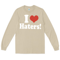 Mushroom i love haters Long Sleeve Tee - PixelWave