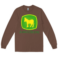 Chestnut Juan Deere Farmer Gardener Landscaper Funny Long Sleeve Tee - PixelWave