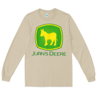 Mushroom Juan Deere Farmer Gardener Landscaper Funny Long Sleeve Tee - PixelWave