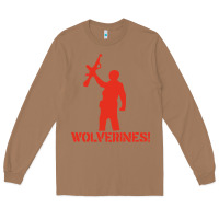 Toasted Coconut red dawn wolverines Long Sleeve Tee - PixelWave