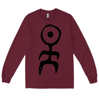 Burgundy Einsturzende Neubauten Long Sleeve Tee - PixelWave