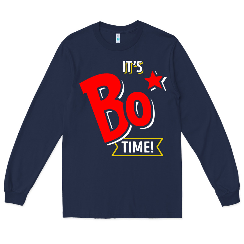 It's Bo Time Long Sleeve Tee by PixelWave | Teevron