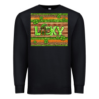 Black st Patricks lucky gnome Premium Sweatshirt - Jasminsmagicworld