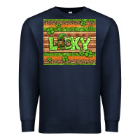Navy st Patricks lucky gnome Premium Sweatshirt - Jasminsmagicworld