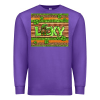 Purple st Patricks lucky gnome Premium Sweatshirt - Jasminsmagicworld