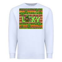 White st Patricks lucky gnome Premium Sweatshirt - Jasminsmagicworld