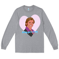 Heather Grey sexy rexy Long Sleeve Tee - PixelWave