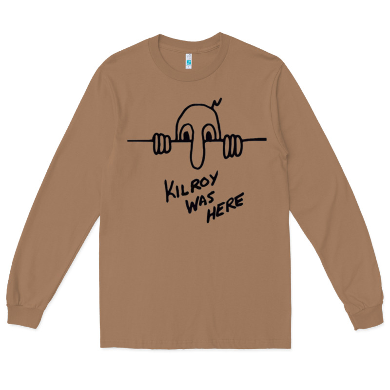 Kilroy Was Here (on Redbubble) Gift Long Sleeve Tee by PixelWave | Teevron