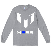 Heather Grey messi Long Sleeve Tee - PixelWave