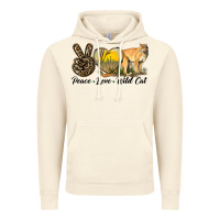 Vintage Artic Peace Love Wild cat Vintage Hoodie - LillyAllenDesigns